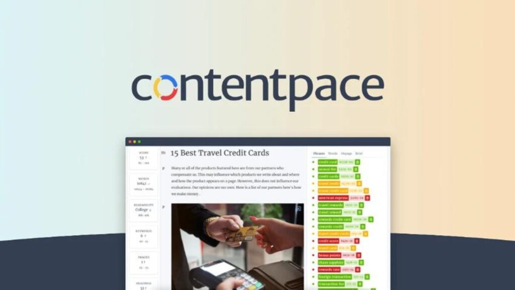 Contentpace, aumente el tráfico SEO orgánico en minutos con un optimizador de contenidos basado en IA
